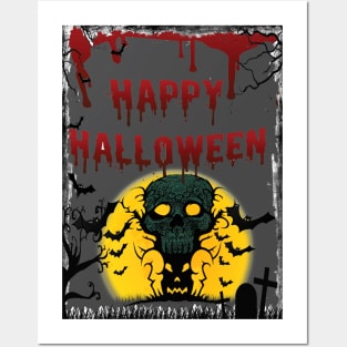 HAPPY HALLOWEEN GIFT Posters and Art